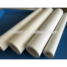 Factory price thermocouple electrical insulation 60% Al2O3 alumina ceramic tube pipe roller